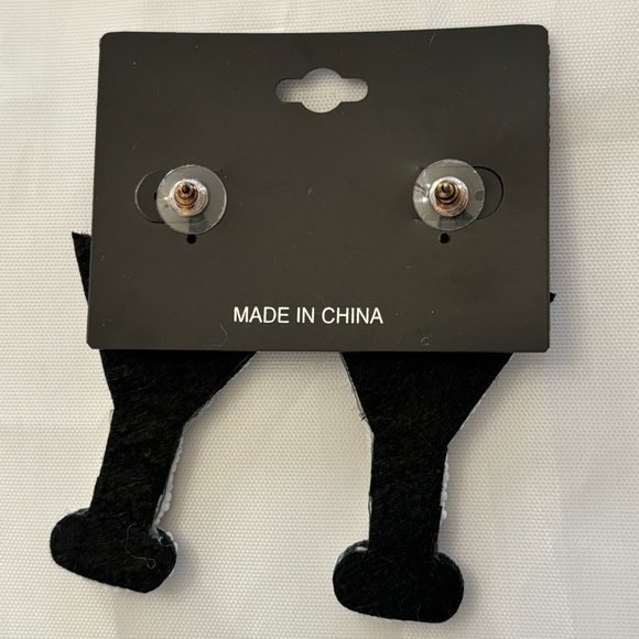 NEW Bundle 2 prs Beaded Earrings Christmas Tree and New Years - Picture 7 of 7